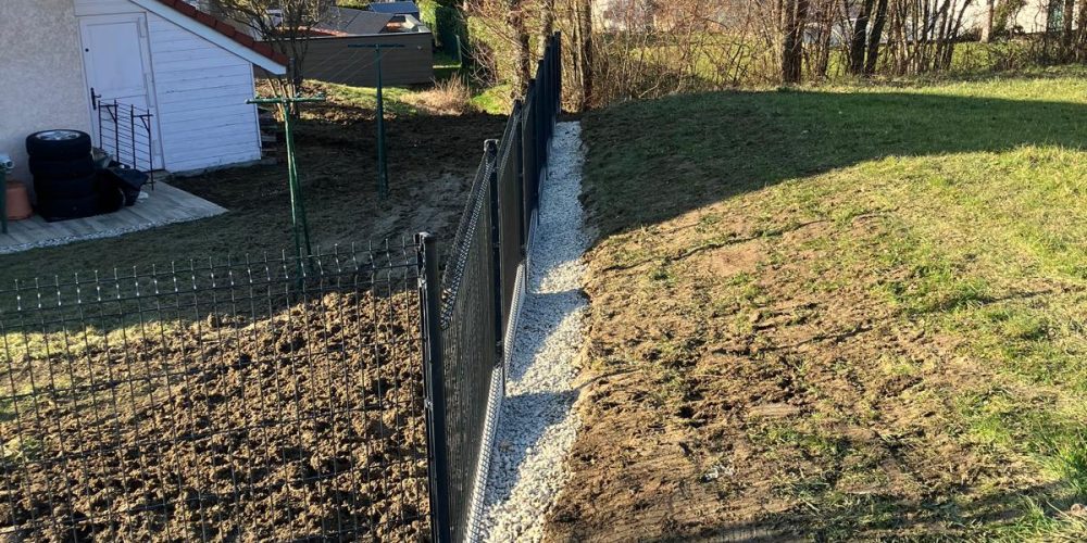 cloture - amenagement exterieur - ahute savoie annecy