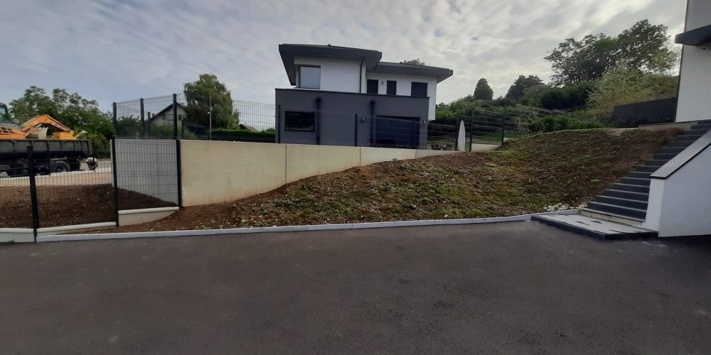 cloture - annecy - geneve- amenagement exterieur