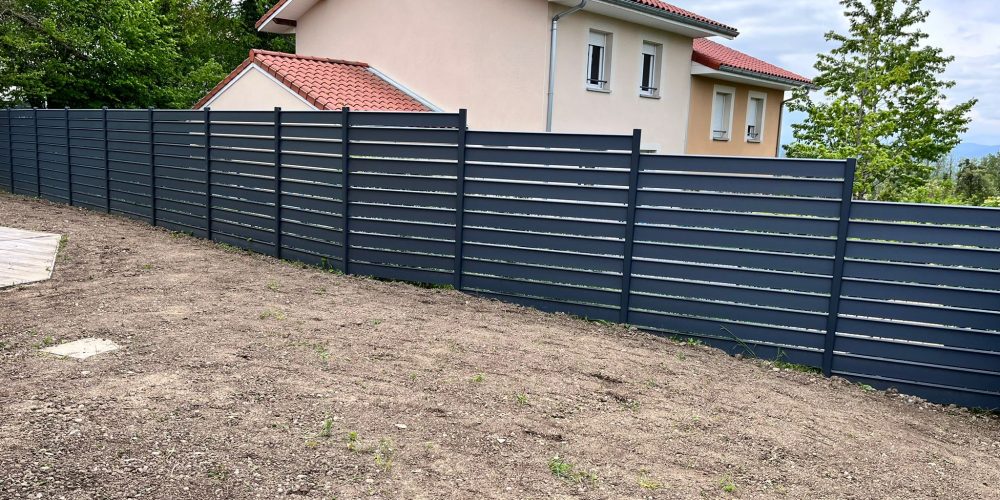 clotures - haute savoie - amenagement exterieur